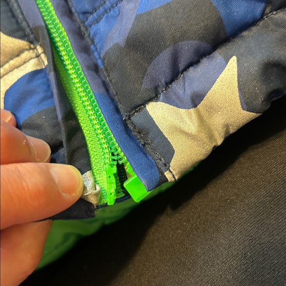 Mini Boden Blue Camouflage Jacket 9-10 - Picture 5 of 5